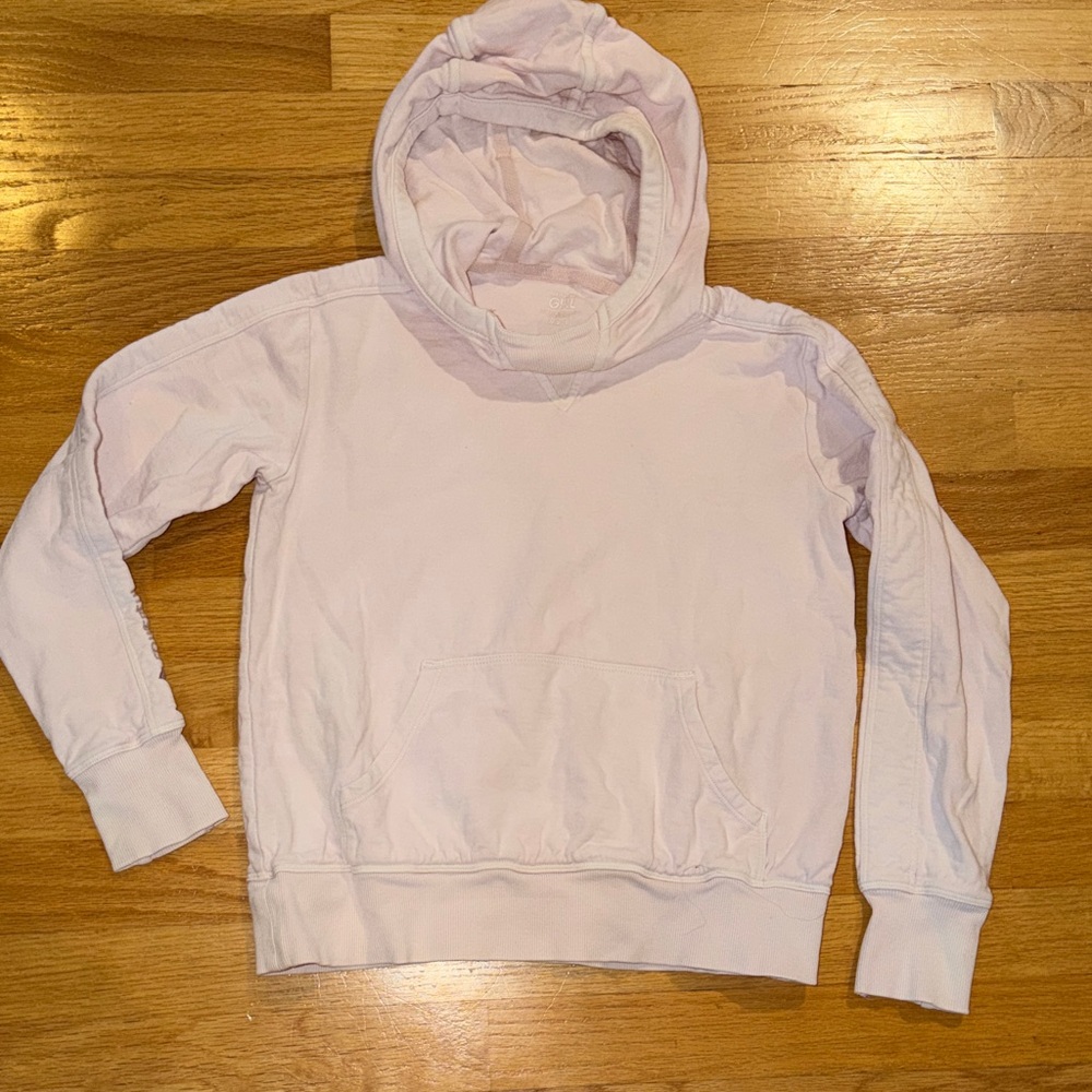 Athleta girl Soft baby pink  Hoodie powerful 
8-10